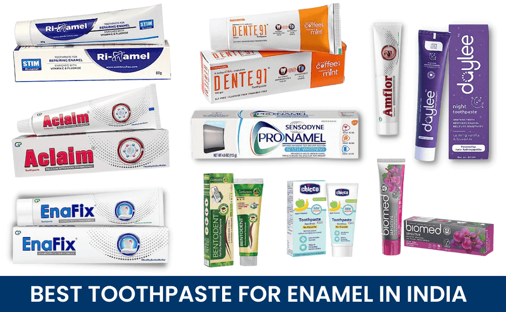 BEST TOOTHPASTES FOR ENAMEL IN INDIA